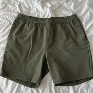 Outdoor Voices RecTrek 7” shorts , OV, Green Size XL